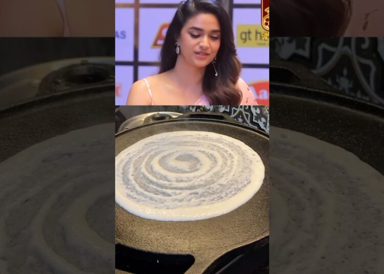 Keerthy Suresh’s Favorite Dosa #explore #keerthysuresh #Shorts #dosa #food #viral #video #celebrity