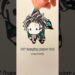 diy hanging paper doll full tutorial #art #artist #diy #drawing