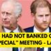 HARRY- THAT MEETING – HE HAD NOT PLANNED ON THIS HAPPENING – LATEST #kingcharles #princeharry #royal