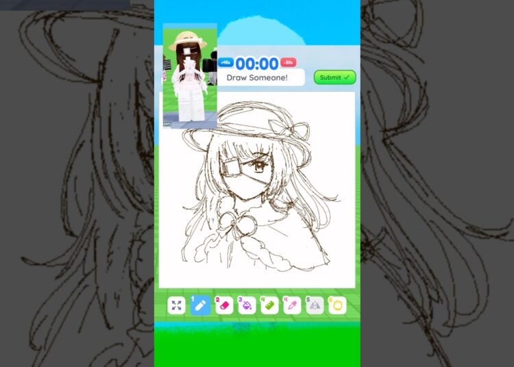 drawing Roblox avatars #art #artist #drawing #draw