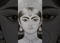 Maa Durga sketch #artist #trending #drawing #shorts