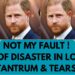 NOT MY FAULT – EPIC DISASTER FOR HARRY IN UK – LATEST #princeharry #royal #meghan