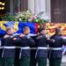 Duchess of Kent's coffin arrives at Westminster Cathedral ahead of funeral