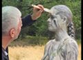 MakingOf COLOURED SYMBIOSES – art project by handicaped artist Jörg Düsterwald