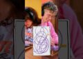 Two artists draw together without communicating (short version) #art #illustration