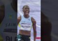 Sprint royalty in Paris. 👸 Is a repeat coming at #WorldAthleticsChamps ?  🏁#Olympics #RoadToLA28