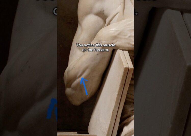 Michelangelo infused life into stone #history #art