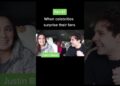 When celebrities SURPRISE their fans(Justin Bieber)