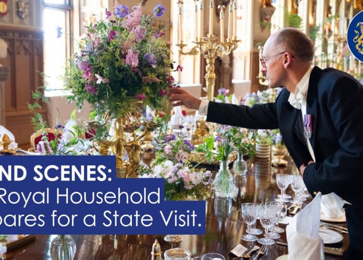 Behind Scenes: The Royal Household prepares for a State Visit