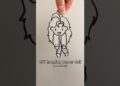 hanging paper doll tutorial #art #artist #diy