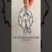 hanging paper doll tutorial #art #artist #diy