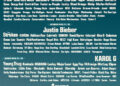 Sabrina Carpenter Justin Bieber and Karol G Will Headline Coachella 2026