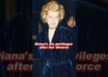 Diana’s six privileges after her divorce #diana #camilla #charles #elizabeth #royal
