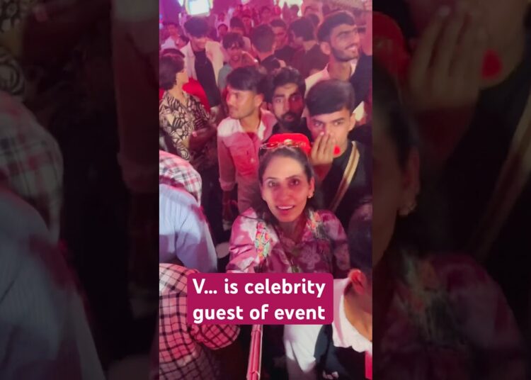 Who is celebrity guest of fanfest (part7) /Ghamu / Youtube event 2025  #shorts #youtubefanfest