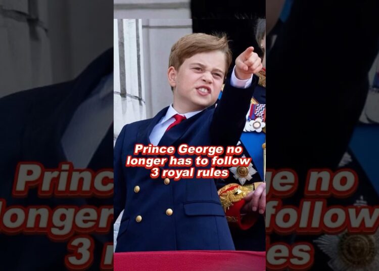 Prince George no longer has to follow 3 royal rules #princegeorge #royal #king #carlosiii
