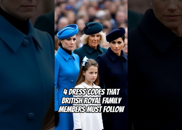 4 dress codes that British royal family members must follow #royal #catherine #royalfamily #camilla