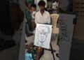 Live caricature event | artist surendar | book your events now #caricature #shorts