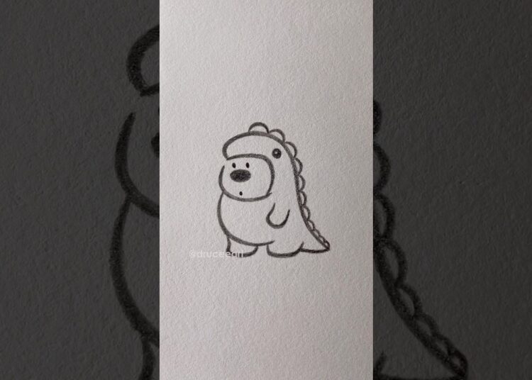 Cute Things to Draw When Bored – day 135 #easy #cute #sketch #art #drawing #tutorial #cutethings