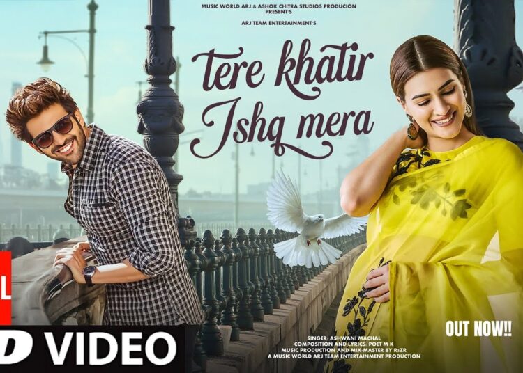 New Song 2025 | New Hindi Song | Tere Khatir Ishq Mera | Kartik Aaryan | Kriti Sanon | Romantic Song