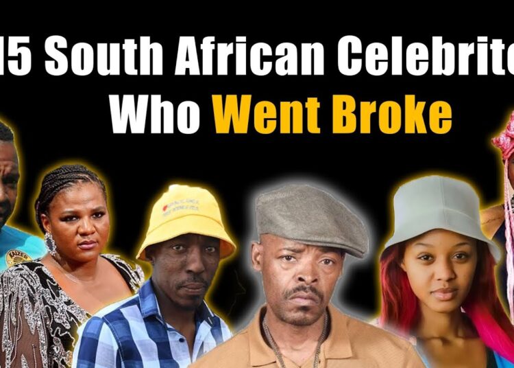15 South Africa celebrities who went broke | 2025
