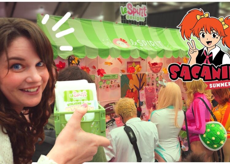 Our Slowest SacAnime Summer Yet?? 👀 [ ARTIST ALLEY VLOG ]