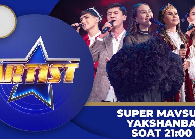 Artist  – SUPER MAVSUM | 14-SENTABR | SOAT 21:00