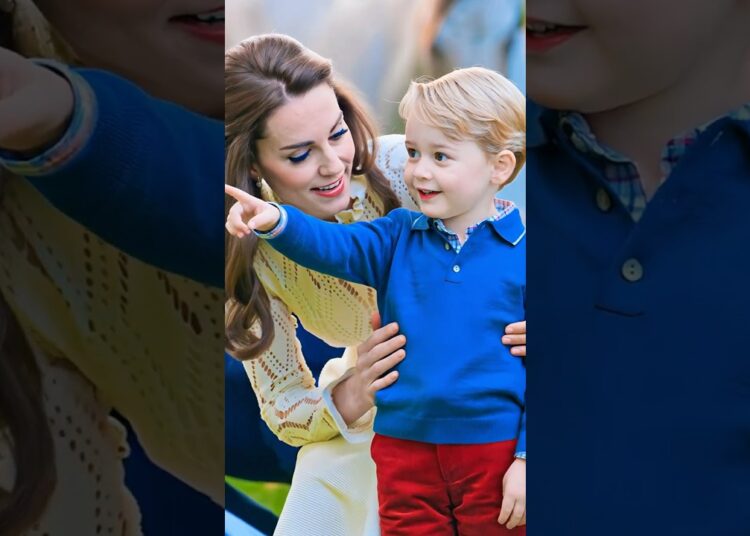 Unbelievable! Young George was this adorable!#royal #princegeorge #royalfamily #princesscatherine