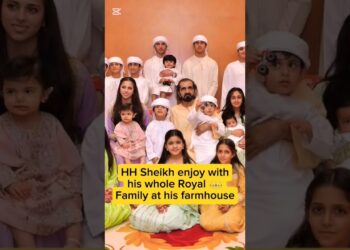 whole Royal family of HH Sheikh #sheikh #love #royalfamily #shorts #al #maktoum uae royal wedding