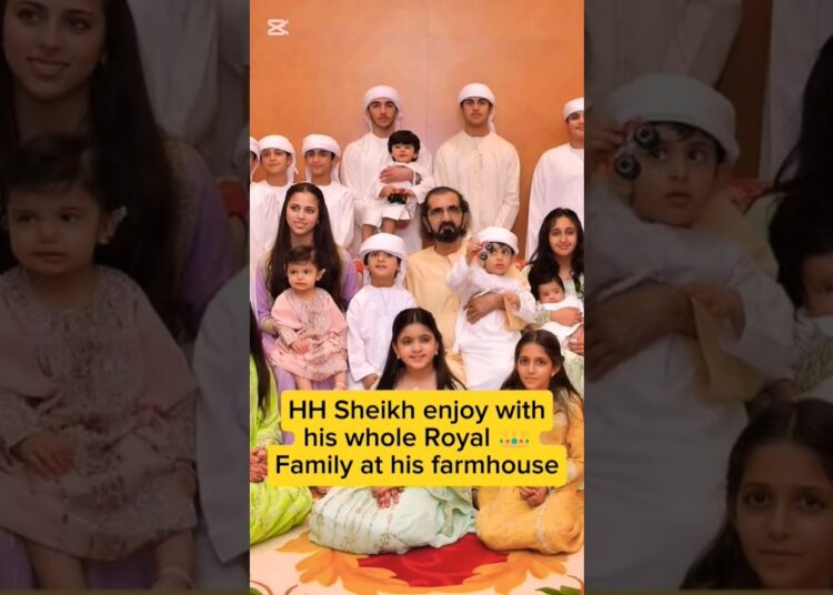 whole Royal family of HH Sheikh #sheikh #love #royalfamily #shorts #al #maktoum uae royal wedding