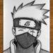Easy Anime Drawing || How to Draw Kakashi Hatake || Naruto Drawing Tutorial for beginners