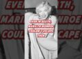 Marilyn Monroe couldn’t escape them#shorts #youtubeshorts #celebrity #famous #marilynmonroe