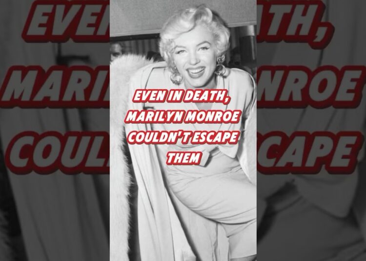 Marilyn Monroe couldn’t escape them#shorts #youtubeshorts #celebrity #famous #marilynmonroe