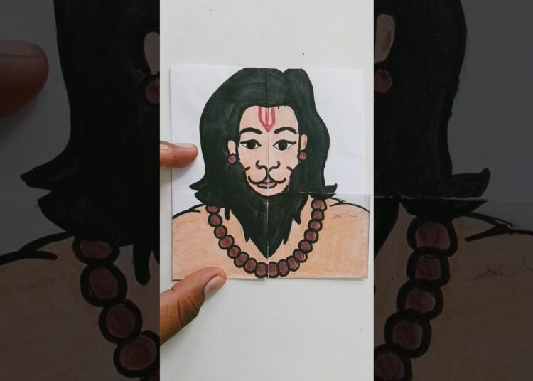 Jay Hanuman 🧡 wildlife drawing my new short artist aswini 1412