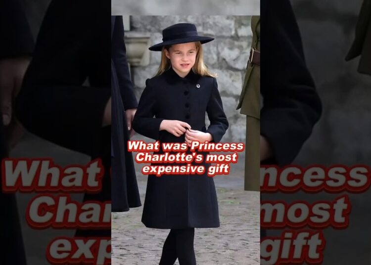 What was Princess Charlotte’s most expensive gift #charlotte #kate #william #elizabeth #royal