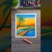 ✨ Easy Scenery Drawing with Oil Pastels #art #drawing #oilpastel