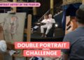 Painting Inside Cafe De Paris London | Portrait Artist of the Year UK