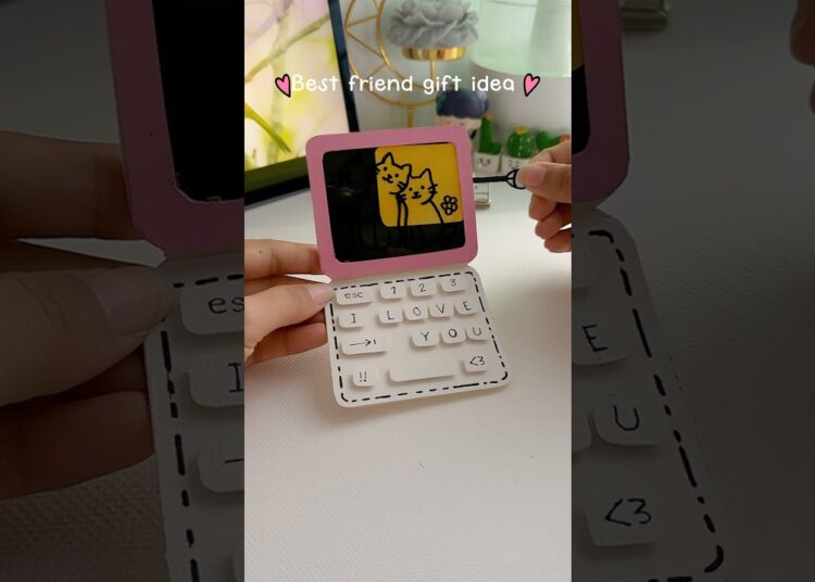 Cute DIY Paper Laptop 😍✨#shorts #art #painting #muktaeasydrawing #youtubeshorts