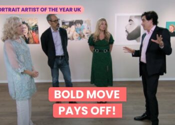 Artist SHOCKS Judes with Bold Style | Portrait Artist of the Year UK