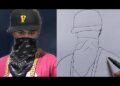 How to Draw Freefire Hiphop Bundle / Freefire HipHop Bundle Easy Drawing