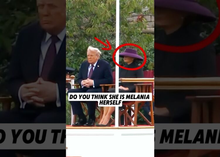 Do you think she is Melania herself? -2#shorts#melaniatrump#celebrity#youtubeshorts