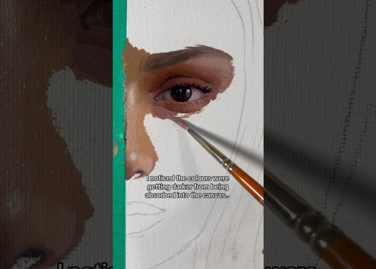EXPENSIVE vs CHEAP CANVAS 🖌️🎨 which side wins? #artchallenge