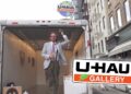 The DIY Art Gallery Run Out Of A Box Truck, This is U-Haul Gallery