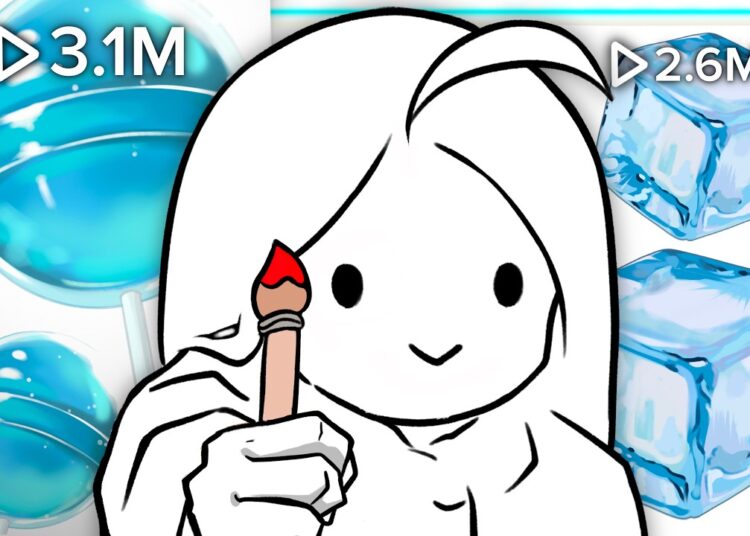 I Tried Satisfying Art Tutorials