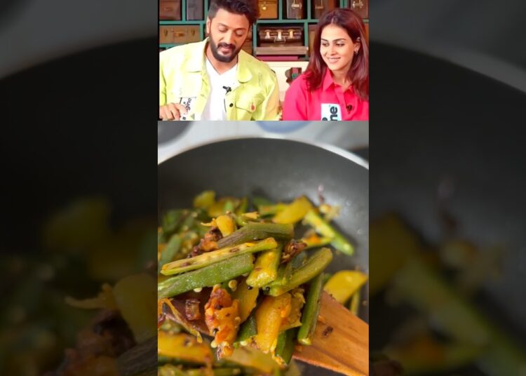 Genelia Said Ritesh Deshmukh Favourite Vindi#riteshdeshmukh#jenelia#curlytales #celebrity#brunch