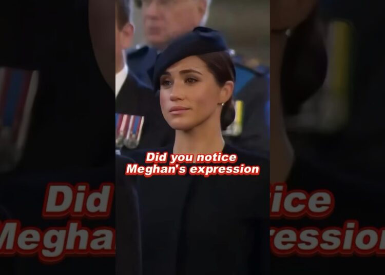 Did you notice Meghan’s expression #meghan #kate #elizabeth #charlotte #royal