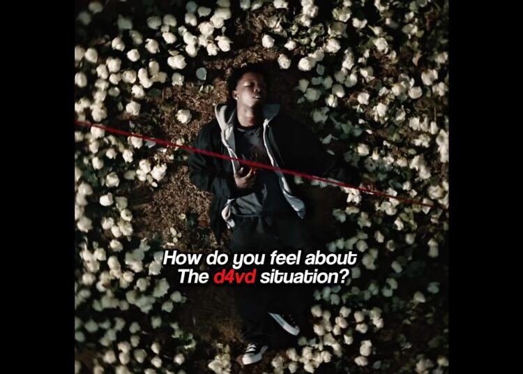 How do you feel about the d4vd situation? | #music #d4vd #edit #capcut #shorts #sad