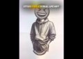 Other Emojis in Real Life Art vs This Drawing