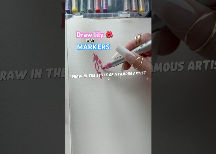 I draw in the style of a famous artist 2 #painting   #famous #fyp #floraart #shorts #artist