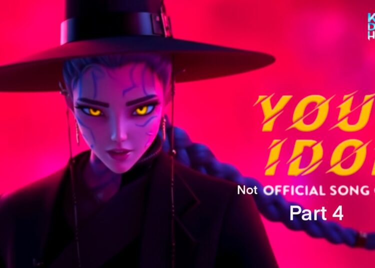 “Your Idol” Part 4  Not Official Song Clip | KPop Demon Hunters / huntrix version / not finish