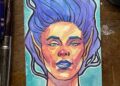 I’m Making Original Paintings For My Hair Journal Kickstarter